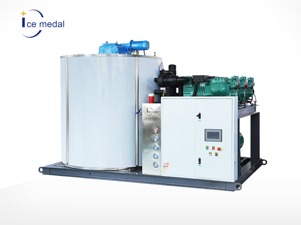 大型工業片冰機水產保鮮混凝土降溫